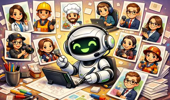 Cómo crear una caricatura de tu trabajo con ChatGPT: el paso a paso del prompt viral que arrasa en redes