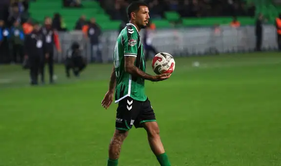 Sergio Peña se hunde con el Sakaryaspor tras perder 1-0 en su debut por la segunda división de la Liga Turca