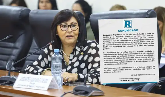Renovación Popular no cuestiona declaraciones de Milagros Jáuregui: solo se disculpa porque mostraron el rostro de las víctimas