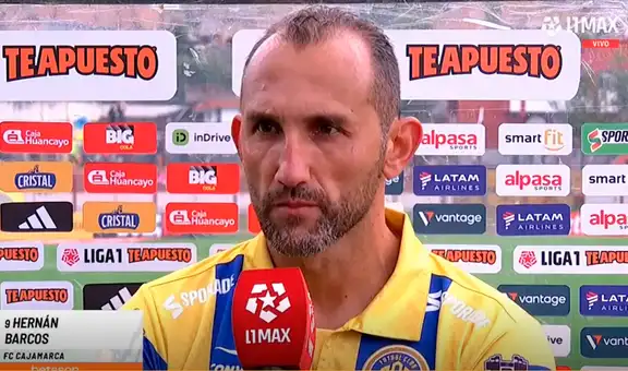 Hernán Barcos evidencia su enojo y lanza fuerte mensaje tras empate de FC Cajamarca en Liga 1: "Hay que correr más"