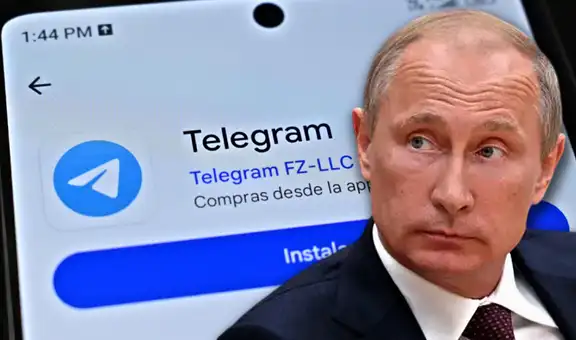 Gobierno de Putin restringe el funcionamiento de Telegram hasta que corrijan "las violaciones de la legislación" rusa