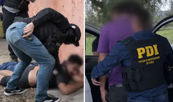 Caen 34 miembros de Los Pulpos durante operativo en Chile: banda exigía hasta US$14.000 en extorsiones