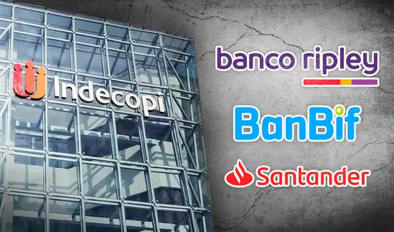 Indecopi abre procesos sancionadores contra Banco Ripley, BanBif y Santander por presuntas trabas a reclamos