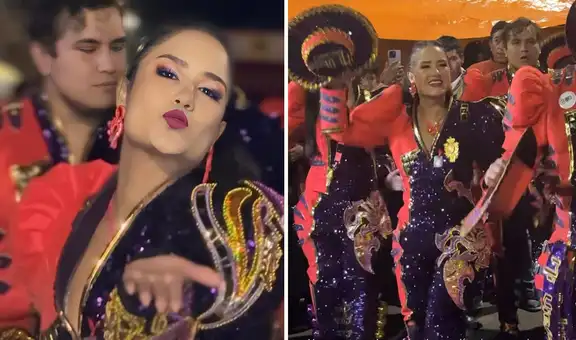 Mayella Lloclla se quiebra al danzar en la parada y veneración de la Virgen de la Candelaria: “Puno es el Perú, señores”