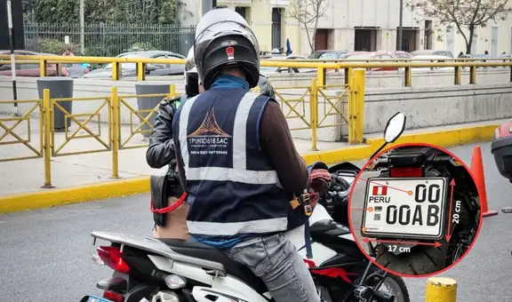 MTC establece nuevo modelo de placas para motos en todo el Perú: conoce cómo serán y cuándo entran en vigencia