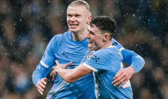 Manchester City goleó sin problemas al Fulham (3-0) y se puso a tres puntos del líder Arsenal