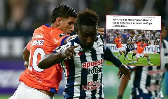 Prensa paraguaya queda rendida ante clasificación de 2 de Mayo contra Alianza Lima: "Pura mística"