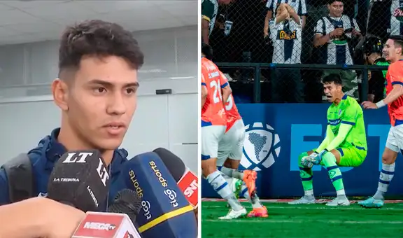 Ángel Martínez, portero de 2 de Mayo frente a Alianza Lima, dejo picante comentario sobre periodistas peruanos: “Hablaron mucho"