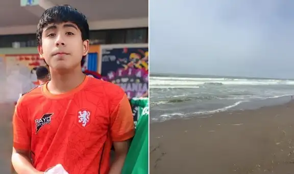Menor de 14 años desapareció tras visita familiar a playa de Cañete: "La otra (ola) se llevó a mi hermano"