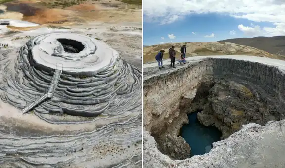 Pachapupum, el “volcán de agua” que emerge como nuevo atractivo turístico en Ayacucho a más de 4.000 metros