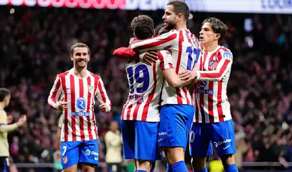 Atlético Madrid fue una máquina y aplastó 4-0 al FC Barcelona por la semifinal ida de la Copa del Rey.