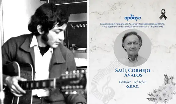 Fallece Saúl Cornejo, pionero del rock peruano y líder de Laghonia y We All Together