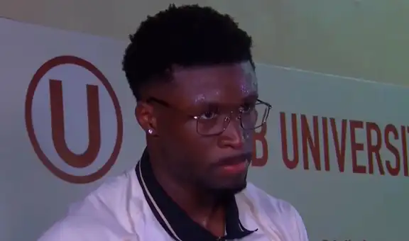 Sekou Gassama tras su primer partido con Universitario: "Me sentí un poco cansado, hace tiempo que no jugaba"