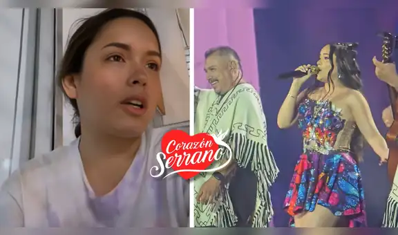 Kiara Lozano responde a críticas sobre su voz tras concierto de aniversario de Corazón Serrano: “No soy la que mejor canta, lo sé”