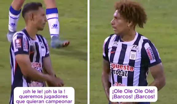 Hinchas de Alianza Lima corean el nombre de Hernán Barcos en Trujillo tras empate 0-0 contra Alianza Atlético