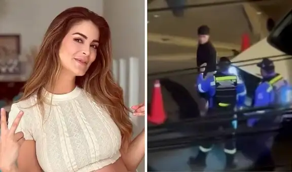 Joven fue captado retirando objetos de la camioneta de Laura Spoya tras accidente: Policía lo cuestionó