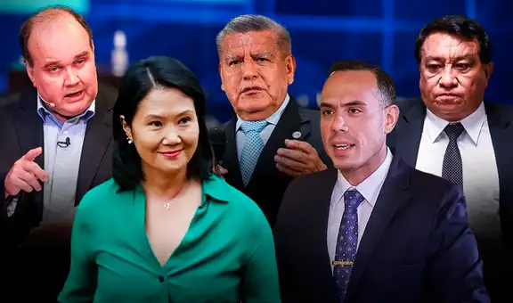 Candidatos presidenciales bajan el dedo a José Jerí: Keiko Fujimori es la única que lo sostiene