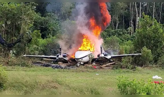 Loreto: Incautan 3 avionetas y desmantelan un aeródromo clandestino del narcotráfico