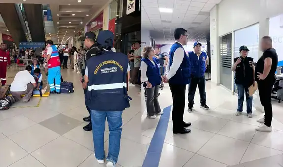 Desmayos masivos en mall de Piura dejan cinco trabajadores hospitalizados en medio de corte de energía