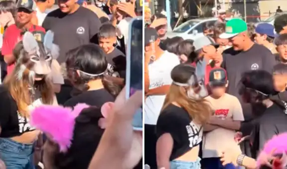 Jóvenes protagonizan insólita pelea therian con duelo de ladridos en plaza de Uruguay