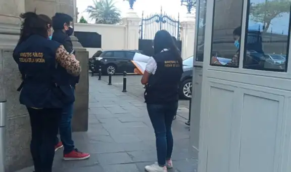 Fiscalía de la Nación interviene Palacio de Gobierno tras censura de José Jerí