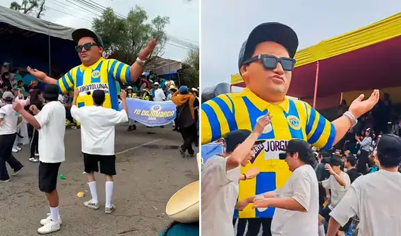 Muñeco de Jorge Luna desfila en carnaval de Cajamarca 2026 y usuarios piden que asista al evento