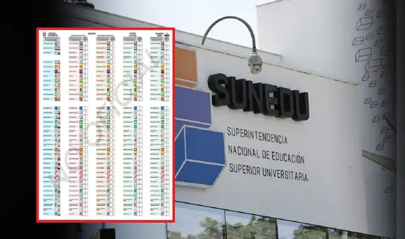 Solo un partido de los 38 en carrera propone recuperar Sunedu y eliminar leyes de la contrarreforma universitaria