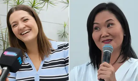 'Majo con sabor' responde con ironía tras ser consultada por Keiko Fujimori: “Siempre va para segunda vuelta, ¿no?”