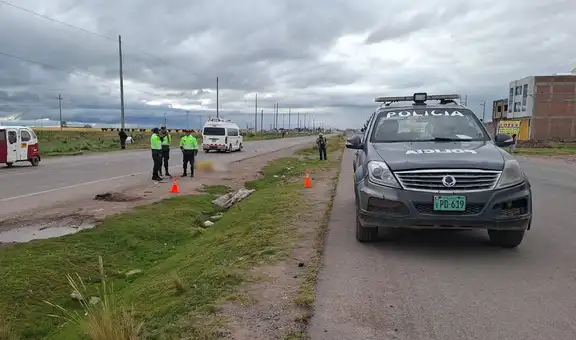 Juliaca: joven muere atropellado por conductor que se dio a la fuga
