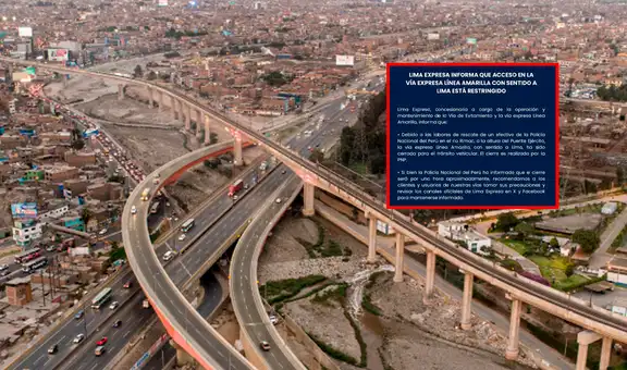 Cierran Vía de Evitamiento por labores de rescate en río Rímac: tránsito restringido a Lima