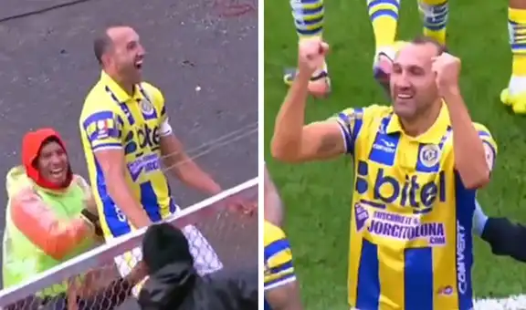 Hernán Barcos marcó sensacional gol de tiro libre y completó su hat-trick para el primer triunfo de FC Cajamarca en la Liga 1 2026