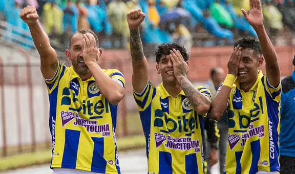 Hernán Barcos tras marcar su primer hat-trick en el Perú como jugador de FC Cajamarca: "Este equipo me representa"