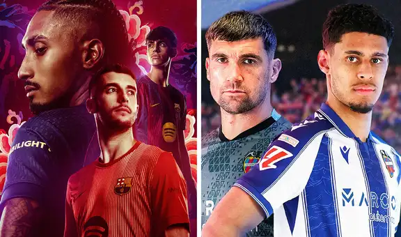 Alineaciones Barcelona - Levante HOY EN VIVO por LaLiga de España 2026 vía ESPN 2 y Disney Plus