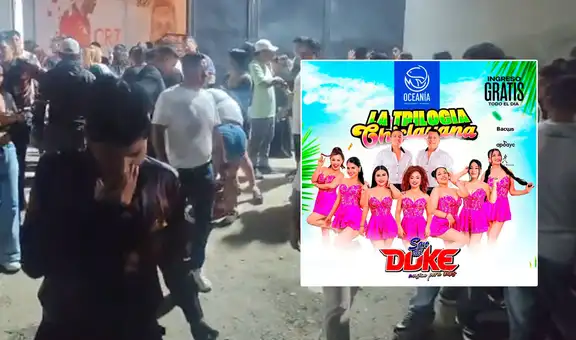 Trujillo: lanzan bomba lacrimógena en discoteca donde iba a presentarse Son del Duke
