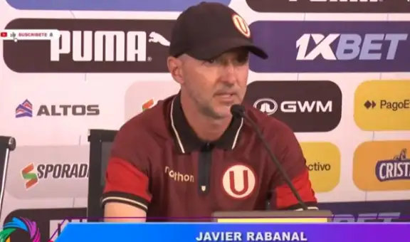 Javier Rabanal cuestiona la postura de Universitario ante Sporting Cristal: "No había ninguna indicación de meterse atrás"