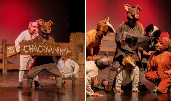 'La República Animal', la sátira inspirada en la novela de George Orwell que interpela la política peruana actual