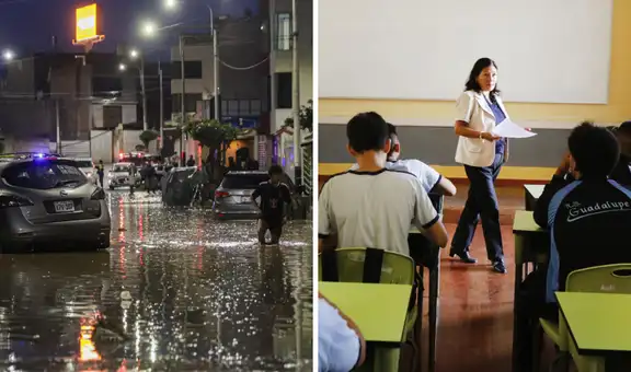 ¿Se retrasa el inicio de clases? Colegios privados evalúan medida por condiciones climáticas