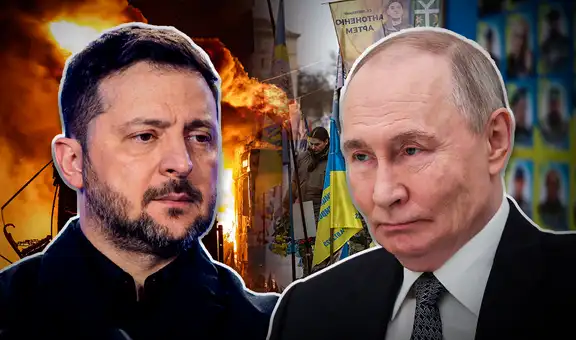 Zelenski afirma que "Putin no logró sus objetivos" y que Ucrania hará todo por la paz a 4 años de la invasión: "No ganó esta guerra"