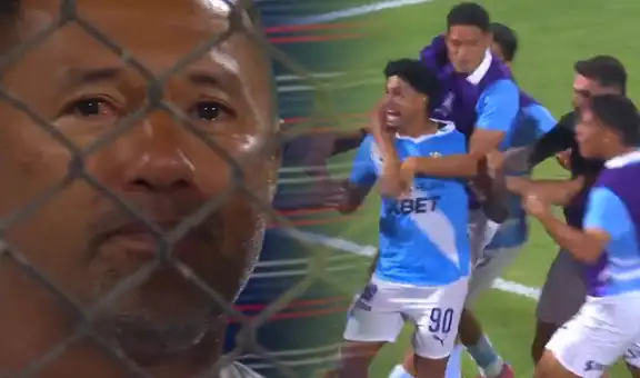 'Chorri' Palacios no resistió la emoción y rompió en llanto tras la sufrida clasificación de Sporting Cristal por penales