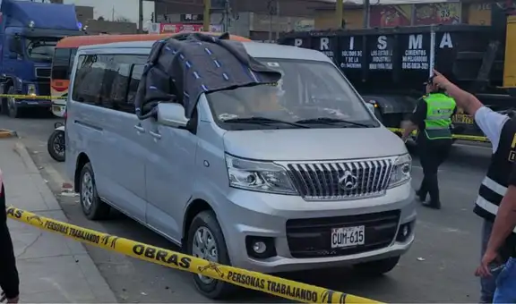 Colectivero es asesinado a balazos a metros de una caseta de serenazgo en Ventanilla