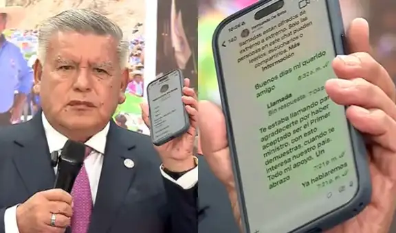 César Acuña reconoce que llamó a Hernando de Soto antes de la juramentación: "No fue para pedir ministerios"