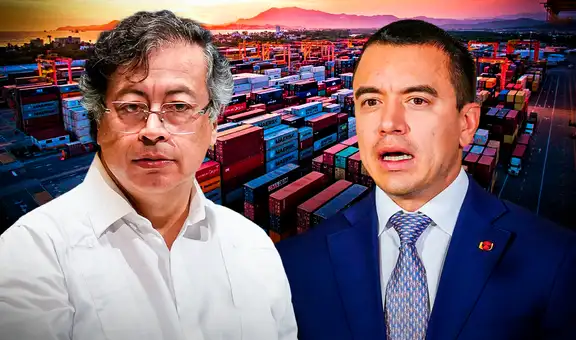 Ecuador elevará aranceles al 50% a Colombia ante la falta de "medidas efectivas" contra el crimen organizado