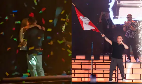 ¡No lo ocultan más! Alejandro Sanz sorprendió a sus fans al abrazar a Stephanie Cayo al terminar su concierto en el Estadio Nacional