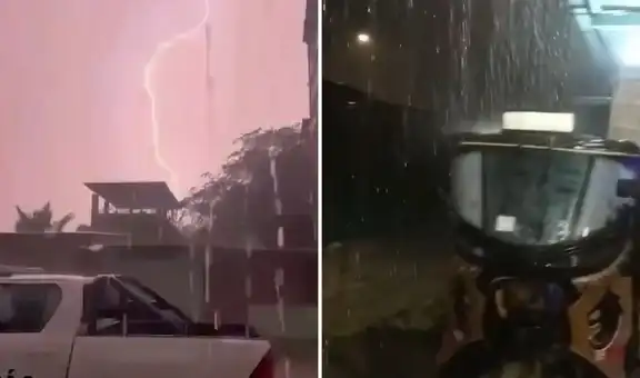 Tormenta eléctrica volvió a azotar la región Tumbes en menos de una semana: Senamhi activó alerta naranja ante posibles precipitaciones