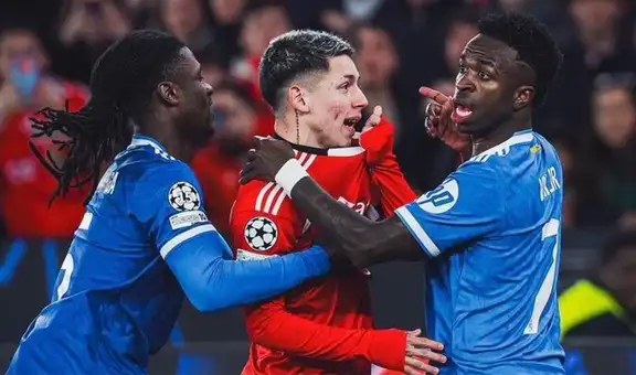 FIFA implementaría la 'Ley Vinícius' para sancionar a jugadores que se cubran la boca al hablar con rivales durante un partido