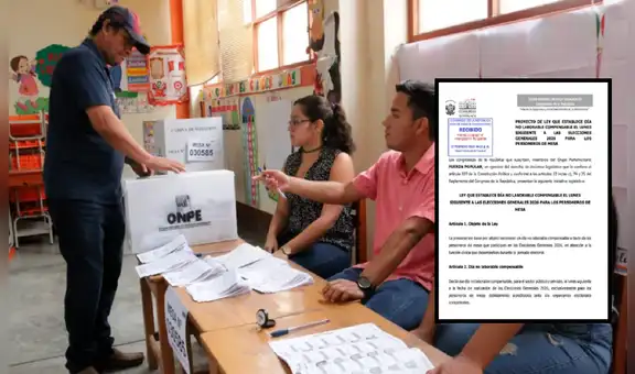 Elecciones 2026: Fuerza Popular propone que personeros de partidos políticos tengan un día no laborable