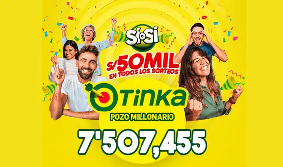 Sorteo de La Tinka HOY domingo 1 de marzo de 2026: premios, jugada ganadora y Pozo Millonario