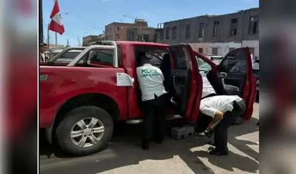 Caso Marleni Rucana: así hallaron rastros hemáticos en la camioneta de policía
