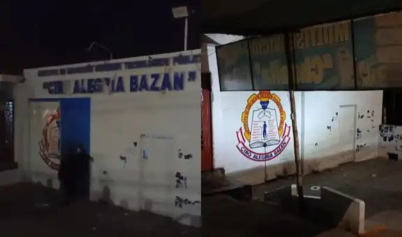 Detonan dinamita por segunda vez en la entrada del Instituto Tecnológico Ciro Alegría Bazán en La Libertad