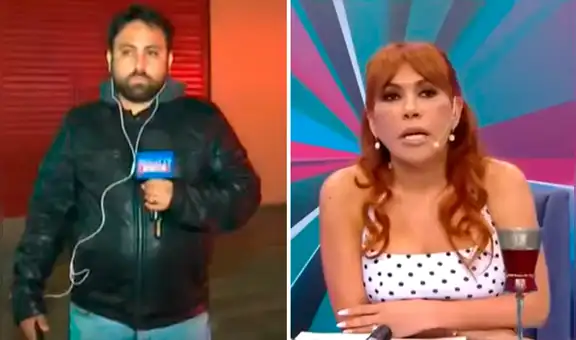 Magaly Medina cuestiona en vivo a su reportero por hacer comentario desatinado durante la marcha por Lizeth Marzano: “No están acostumbrados”